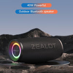 Load image into Gallery viewer, ZEALOT Fanatic S56 40W Haut-parleur Bluetooth IP67 Haut-parleur sans fil
