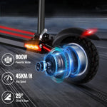 Load image into Gallery viewer, Trottinette électriques SUNNIGOO Z4 pour adulte, 10 pouces, tout terrain, vitesse max 45 km/h
