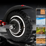 Load image into Gallery viewer, Trottinette électriques SUNNIGOO Z4 pour adulte, 10 pouces, tout terrain, vitesse max 45 km/h
