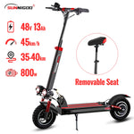 Load image into Gallery viewer, Trottinette électriques SUNNIGOO Z4 pour adulte, 10 pouces, tout terrain, vitesse max 45 km/h
