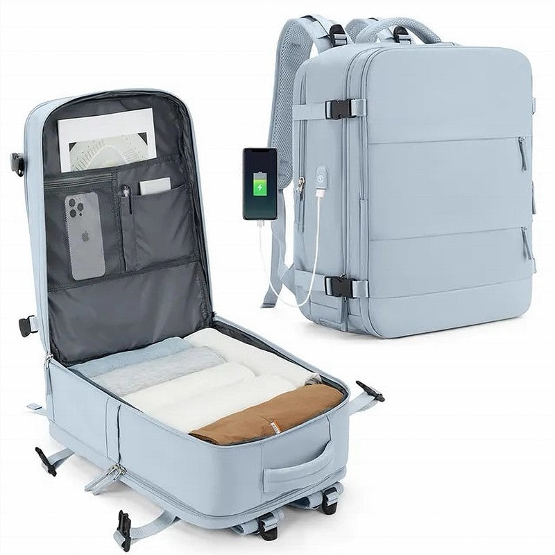 Bagage cabine avion, valise cabine avion LEWY multifonctionnel pour Easyjet 45x36x20 et Ryanair 40x20x25, bagage à main, sac à dos pour homme et femme