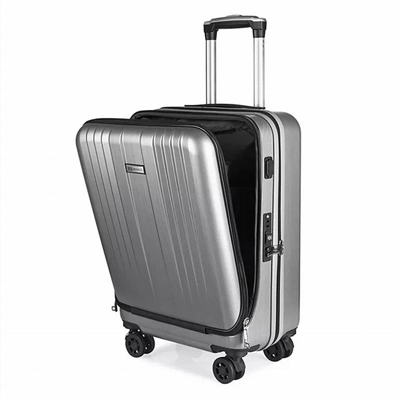 Bagage cabine, valise cabine DEON à roulette pour homme et femme avec espace pour ordinateur portable et chargement USB