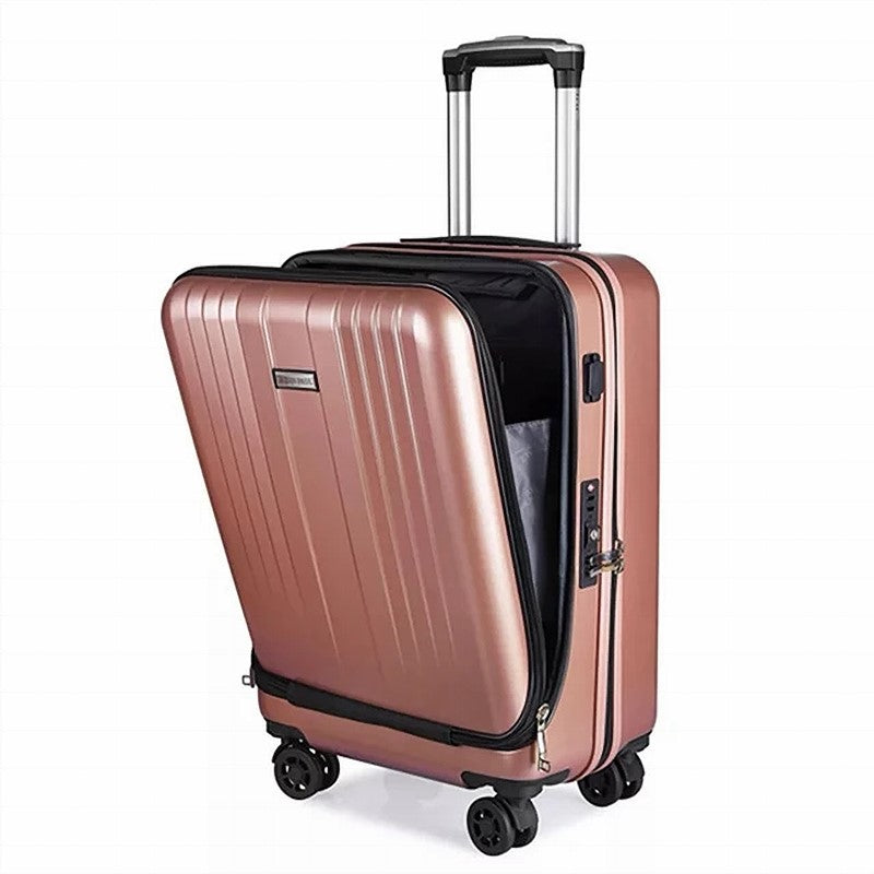 Bagage cabine, valise cabine DEON à roulette pour homme et femme avec espace pour ordinateur portable et chargement USB