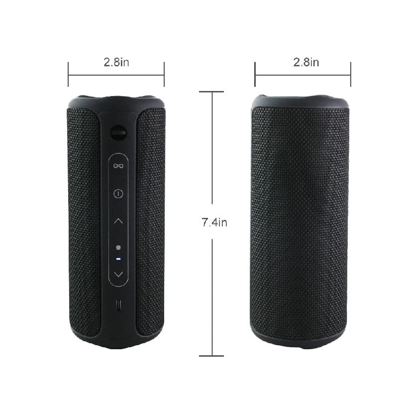 Lot Enceinte haut parleur bluetooth portable WISETIGER étanche IPX7, amplificateur de basses