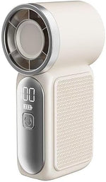 Charger l'image dans la galerie, Ventilateur portable de poche ZIN88, 5 vitesses réglables, rechargeable par USB type C, affichage numérique, ventilateur de bureau, ventilateur d'extérieur
