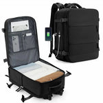 Charger l&#39;image dans la galerie, Bagage cabine avion, valise cabine avion LEWY multifonctionnel pour Easyjet 45x36x20 et Ryanair 40x20x25, bagage à main, sac à dos pour homme et femme
