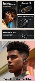 Load image into Gallery viewer, Ecouteurs Bluetooth sans fil ERAZER XT60pro Sport
