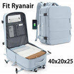 Charger l&#39;image dans la galerie, Bagage cabine avion, valise cabine avion LEWY multifonctionnel pour Easyjet 45x36x20 et Ryanair 40x20x25, bagage à main, sac à dos pour homme et femme
