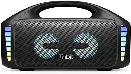 Enceinte bluetooth Haut Parleur TRIBIT StormBox Blast 90 W son stéréo puissant avec LED 30 heures d'autonomie