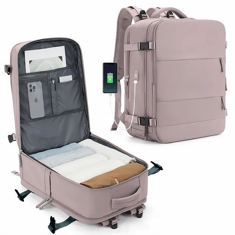 Bagage cabine avion, valise cabine avion LEWY multifonctionnel pour Easyjet 45x36x20 et Ryanair 40x20x25, bagage à main, sac à dos pour homme et femme