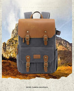 Cargar imagen en el visor de la galería, Sac à dos SENZU pour appareil photo, étanche, avec port USB, pour ordinateur portable 15.6 pouces également
