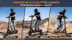 Cargar imagen en el visor de la galería, Todimart D8 Electric Scooter 10 Inch Adult E Scooter Foldable with 48V 20Ah Battery 65-70KM Long Range  Big HD Display APP Control Double Braking System &amp; Shock Absorption Off Road Electric Scooters for Teens
