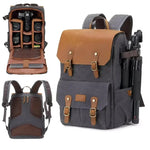 Cargar imagen en el visor de la galería, Sac à dos SENZU pour appareil photo, étanche, avec port USB, pour ordinateur portable 15.6 pouces également
