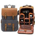 Cargar imagen en el visor de la galería, Sac à dos SENZU pour appareil photo, étanche, avec port USB, pour ordinateur portable 15.6 pouces également
