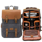 Cargar imagen en el visor de la galería, Sac à dos SENZU pour appareil photo, étanche, avec port USB, pour ordinateur portable 15.6 pouces également

