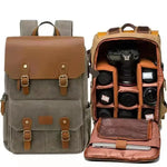 Cargar imagen en el visor de la galería, Sac à dos SENZU pour appareil photo, étanche, avec port USB, pour ordinateur portable 15.6 pouces également
