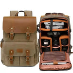 Cargar imagen en el visor de la galería, Sac à dos SENZU pour appareil photo, étanche, avec port USB, pour ordinateur portable 15.6 pouces également
