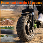 Cargar imagen en el visor de la galería, Todimart D8 Electric Scooter 10 Inch Adult E Scooter Foldable with 48V 20Ah Battery 65-70KM Long Range  Big HD Display APP Control Double Braking System &amp; Shock Absorption Off Road Electric Scooters for Teens
