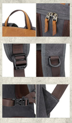 Cargar imagen en el visor de la galería, Sac à dos SENZU pour appareil photo, étanche, avec port USB, pour ordinateur portable 15.6 pouces également
