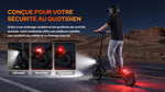 Cargar imagen en el visor de la galería, Todimart D8 Electric Scooter 10 Inch Adult E Scooter Foldable with 48V 20Ah Battery 65-70KM Long Range  Big HD Display APP Control Double Braking System &amp; Shock Absorption Off Road Electric Scooters for Teens
