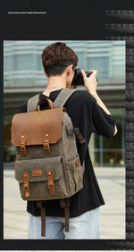 Cargar imagen en el visor de la galería, Sac à dos SENZU pour appareil photo, étanche, avec port USB, pour ordinateur portable 15.6 pouces également
