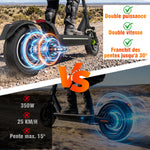 Cargar imagen en el visor de la galería, Todimart D8 Electric Scooter 10 Inch Adult E Scooter Foldable with 48V 20Ah Battery 65-70KM Long Range  Big HD Display APP Control Double Braking System &amp; Shock Absorption Off Road Electric Scooters for Teens
