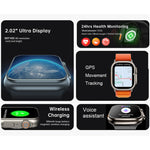 Load image into Gallery viewer, Waterproof Smart Watch for Men and Women ULTRA 8 with GPS Track
