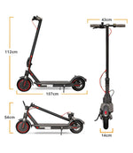 Charger l&#39;image dans la galerie, AOVO PRO Trottinette électrique ES80 M365PRO Scooter - 350W - 10.5Ah - Noir
