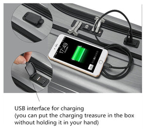 Bagage cabine, valise cabine DEON à roulette pour homme et femme avec espace pour ordinateur portable et chargement USB