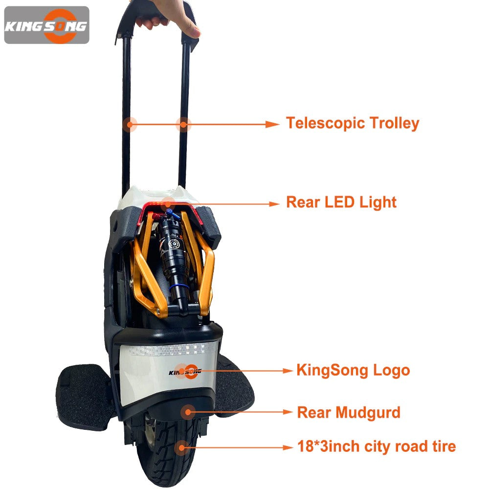 Roue électrique KINGSONG KS S18 84V 1110WH