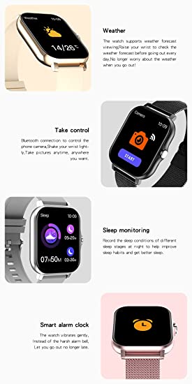 Téok connected smart watch for men and women