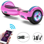 Load image into Gallery viewer, TWITCH COLORS 6.5 inch hoverboard with bluetooth and LED tire
